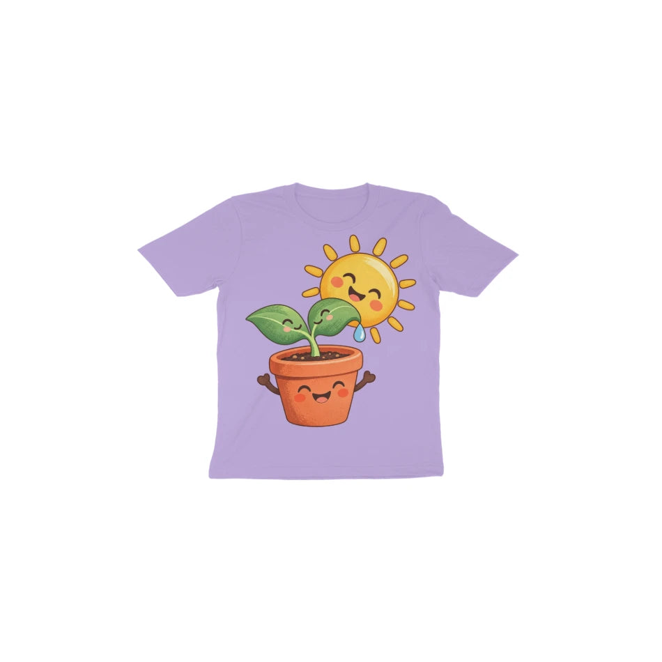 Sun Sprout Friends — Toddler T-shirt - Iris Lavender