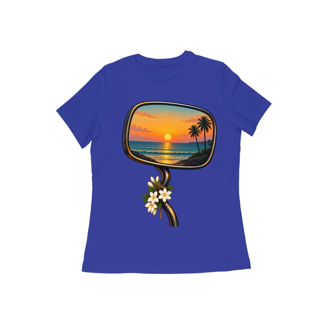 Last Light Mirror — Women's Regular T-shirt - Royal Blue
