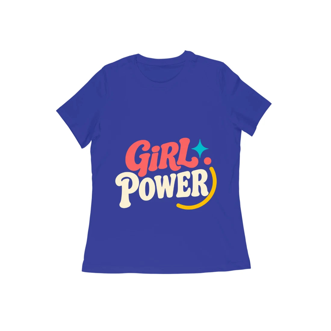 Girl Power — Women's Regular T-shirt - Royal Blue