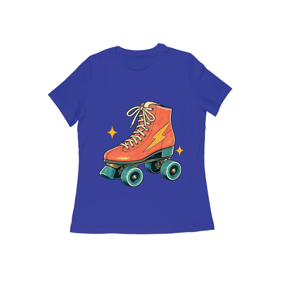 Roller Daydream — Women's Regular T-shirt - Royal Blue