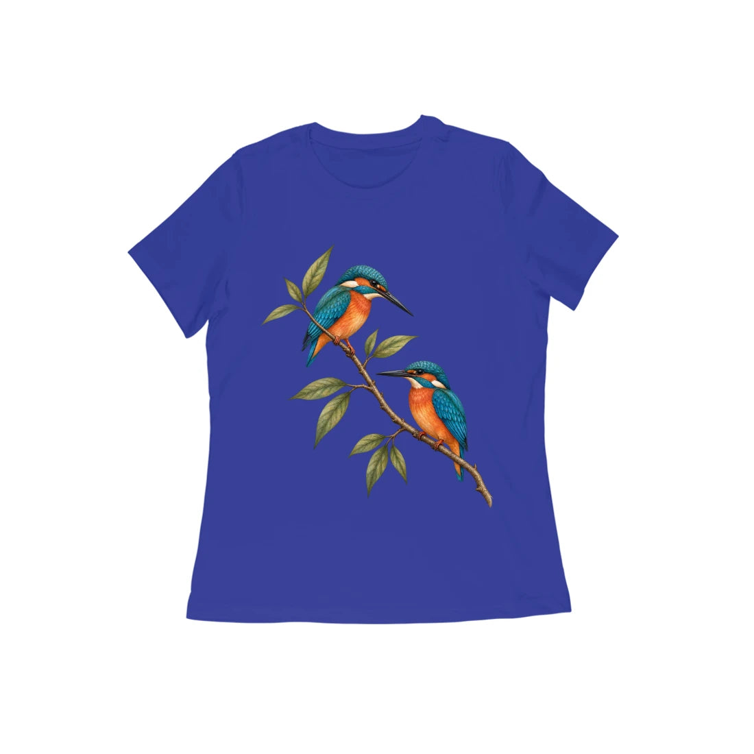 Birdsong — Women's Regular T-shirt - Royal Blue