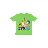 Pebble Builder — Toddler T-shirt - Liril Green