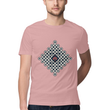 Kolam — Regular Unisex T-shirt in Dusty Rose — model
