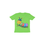 Colour Caterpillar — Toddler T-shirt - Liril Green
