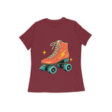 Roller Daydream — Women's Regular T-shirt - Maroon
