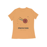 Orbit Princess — Women's Regular T-shirt - Mustard Yellow