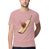 Seam and Willow — Regular Unisex T-shirt in Dusty Rose — model