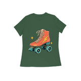 Roller Daydream — Women's Regular T-shirt - Olive Green
