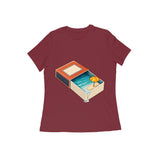 Pocket Marina — Women's Regular T-shirt - Maroon