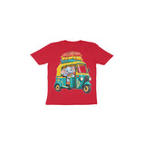 Rainbow Auto Ride — Toddler T-shirt - Red