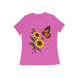 Sunlit Wings — Women's Regular T-shirt - Pink