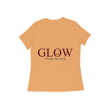 Glow — From Within — Women's Regular T-shirt - Mustard Yellow