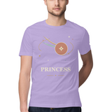 Orbit Princess — Regular Unisex T-shirt in Lavender — model
