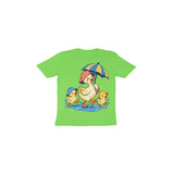 Puddle Duck Parade — Toddler T-shirt - Liril Green