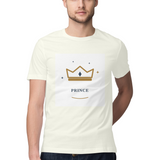 Royal Prince — Regular Unisex T-shirt in Ivory — model