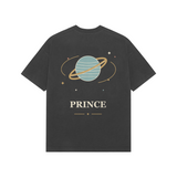 Orbit Prince — Premium Oversized T-shirt in Black — model
