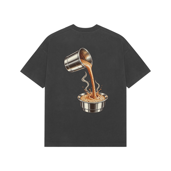Coffee Arc — Premium Oversized T-shirt