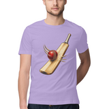 Seam and Willow — Regular Unisex T-shirt in Lavender — model