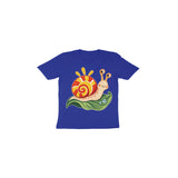 Sunshine Snail — Toddler T-shirt - Royal Blue