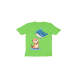 Whale Balloon Day — Toddler T-shirt - Liril Green