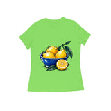 Citrus Still Life — Women's Regular T-shirt - Liril Green