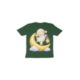Moonbeam Lamb — Toddler T-shirt - Olive Green