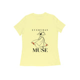Everyday Muse — Women's Regular T-shirt - Butter Yellow