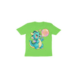 Bubble Dragon — Toddler T-shirt - Liril Green