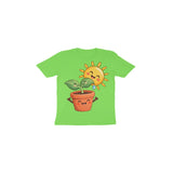 Sun Sprout Friends — Toddler T-shirt - Liril Green
