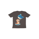 Whale Balloon Day — Toddler T-shirt - Charcoal Grey