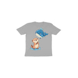 Whale Balloon Day — Toddler T-shirt - Melange Grey