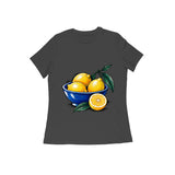 Citrus Still Life — Women's Regular T-shirt - Black