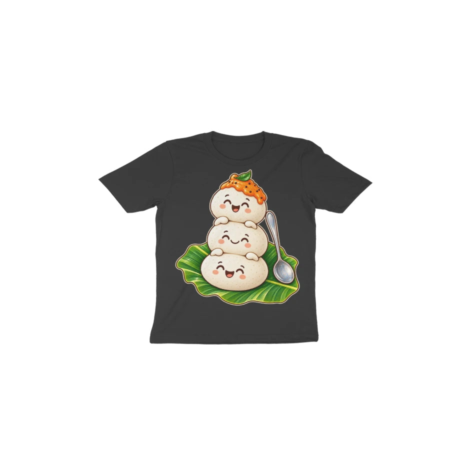 Idli Cloud Stack — Toddler T-shirt - Black