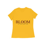Bloom — In Your Own Time — Women's Regular T-shirt - Golden Yellow