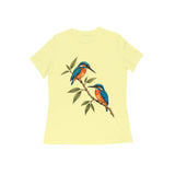 Birdsong — Women's Regular T-shirt - Butter Yellow