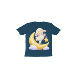 Moonbeam Lamb — Toddler T-shirt - Navy Blue