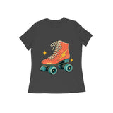 Roller Daydream — Women's Regular T-shirt - Black