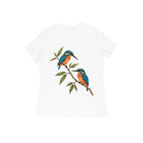 Birdsong — Women's Regular T-shirt - White