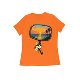 Last Light Mirror — Women's Regular T-shirt - Orange