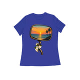 Last Light Mirror — Women's Regular T-shirt - Royal Blue