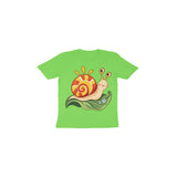 Sunshine Snail — Toddler T-shirt - Liril Green