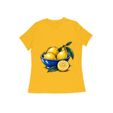 Citrus Still Life — Women's Regular T-shirt - Golden Yellow
