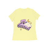 Cloud Clip — Women's Regular T-shirt - Butter Yellow
