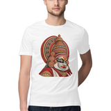 Festival Portrait — Regular Unisex T-shirt in White — model