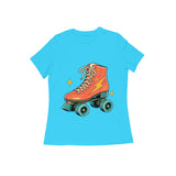 Roller Daydream — Women's Regular T-shirt - Sky Blue