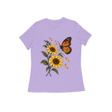Sunlit Wings — Women's Regular T-shirt - Iris Lavender