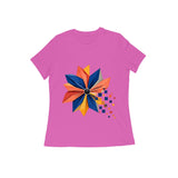Pixel Petal — Women's Regular T-shirt - Pink