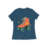 Roller Daydream — Women's Regular T-shirt - Navy Blue