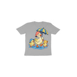 Puddle Duck Parade — Toddler T-shirt - Melange Grey