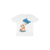 Whale Balloon Day — Toddler T-shirt - White